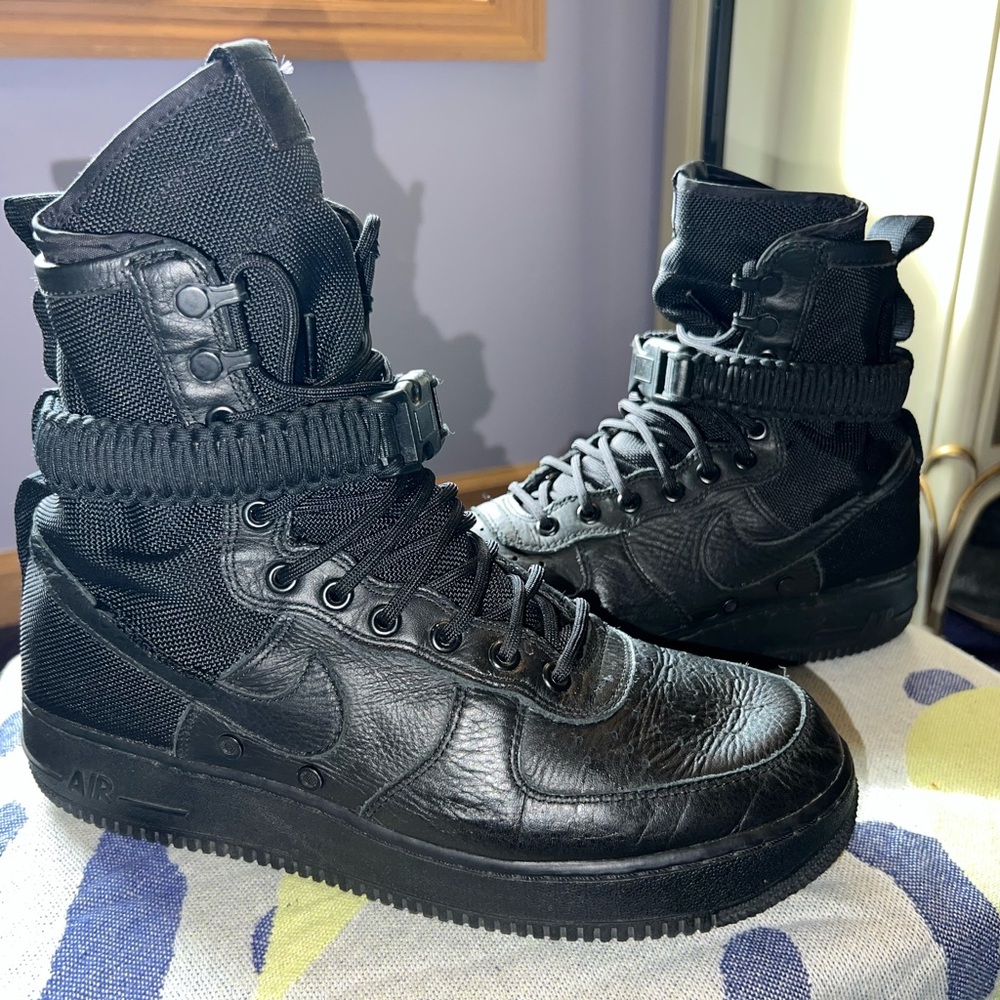 Nike SF AF-1 High Triple Black Men’s Sneakers